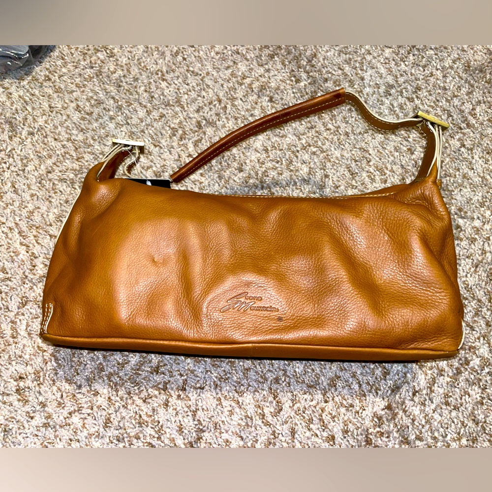 Stone Mountain Leather Shoulder Bag NWT